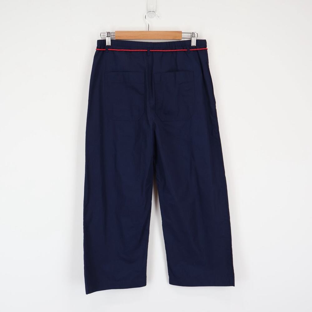 J.Crew Luna Utility Pant Navy Blue Removable Paracord Belt Size XS NWT - Picture 7 of 8